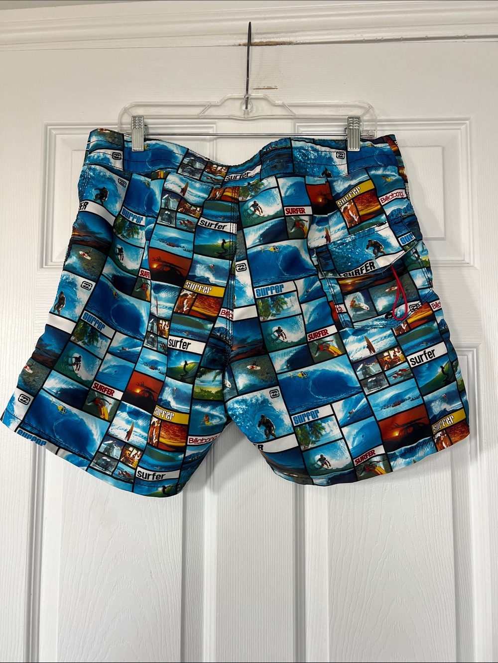 Billabong Men's Multicolor Surf Collage Swim Trunks - Picture 3 of 3